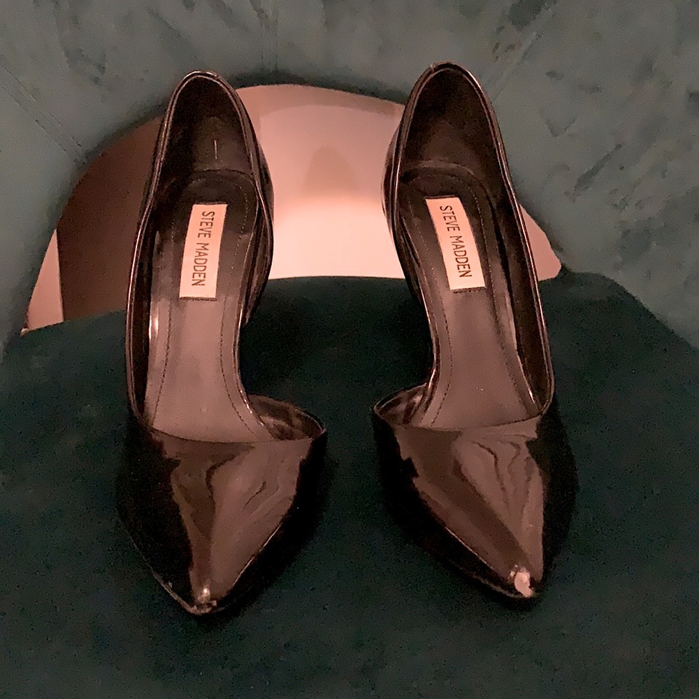 Steve Madden Black Stilettos